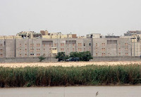 Part of the American Embassy, Baghdad. Photo: AP
