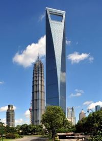 Danger zone: Built in 2008, the Shanghai World Financial Centre could herald the onset of a financial crash for China, Barclays Capital claim