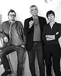 Soon to be "California Gurls" Charles Renfro, Ricardo Scofidio and Elizabeth Diller ©Diller Scofidio + Renfro