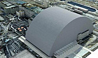 Chernobyl's stricken reactor will be sealed inside a giant shell