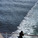 Jennifer Wong in the wake of the ferry