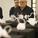 Jose R. Oubrerie looking over our 3D prints. via Matthew Messner