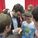Danny Forster, who hosts Build It Bigger on the SCIENCE channel, signs autographs inside the gymnasium at Chippewa Middle School after his presentation. (Jennifer Delgado/Tribune)