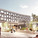 Rendering, arrival (Illustration: Henning Larsen Architects)