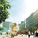 Rendering of the winning entry by Stewart Hollenstein with Colin Stewart Architects (Image courtesy of City of Sydney)