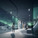 Rendering, Arctic Hub, winter (Image: David Garcia Studio and Henning Larsen Architects)