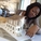Levitta Lawrence, 21, of East Orange, majors in architecture at the New Jersey Institute of Technology and tied for first place with her modern home designed with an inverted truss. (Photo: Eunice Lee/The Star-Ledger)