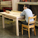 Dining Table Designed by Alyssa Phelps (pictured seated Joey Swerdlin)