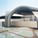 The wings as seen from above the main entrance foyer. The top side of the wings is covered with a zink roofing. (Photo: Jussi Tiainen)