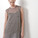Fall_Winter 2011 Collection – silk shift dress with felted wool contrast dipped in concrete