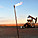 An oil pump works to extract oil from 400 billion barrels North Dakota has in reserves. (Stacey Vanek-Smith / Marketplace)