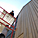 Students completing siding