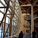 Wooden Truss in Sibelius Concert Hall in Lahti, Finland by Kimmo Lintula Architects completed in in 2000