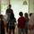The kids touring the home