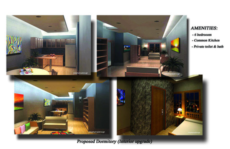 Proposed 6 bedroom Dormitory (interior upgrade)