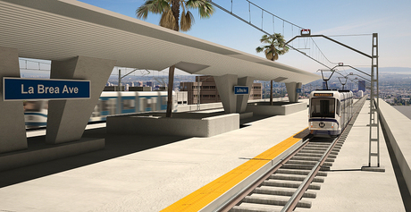 Inglewood Light Rail Station