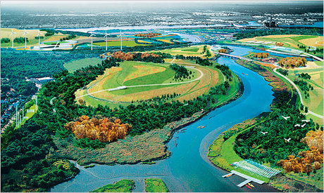 I am currently working on my proposal for the 2012 Land Art Generator Initiative competition
