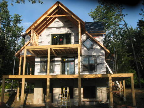 Shell complete; interior in progress