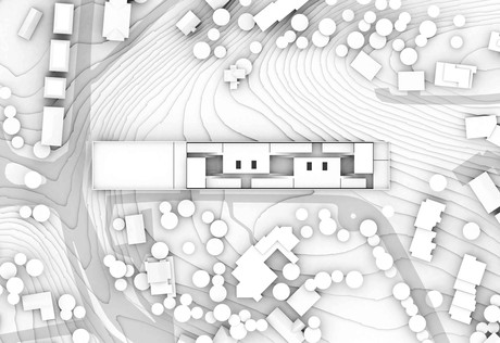 …today was mid term crit of the design project. Task is to design a Primary School in St. Gallen. We started with the simple idea of a long rectangular volume, contrapointing the natural heavy shaped surrounding landscape, as well as giving a certain expression to the city by its pure physical presence. But during the design process the volume turned into a shell including the concept of a compact pavilion school. The school part is defined by three inner courtyards, connected by a system of...