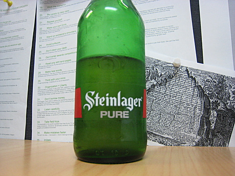 3.30pm on a friday = beer o'clock