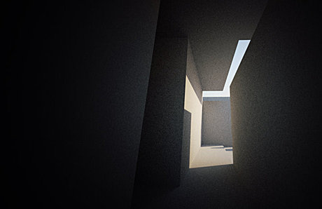 light hitting surfaces - experiment.