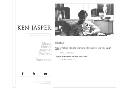 Graphic consultant for the website rework of an author in Charlotte,NC