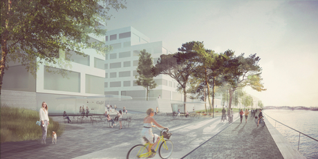 3rd Prize Baakenhafen, Hafen City Hamburg with Projectbuero Sinai, Berlin