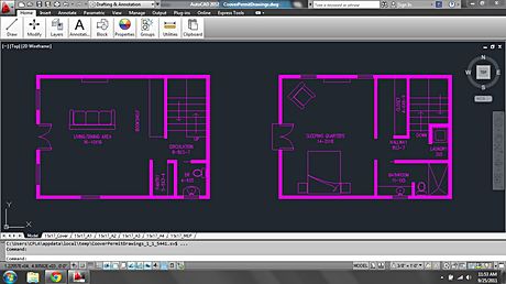 new project in autocad 2012 (activated)