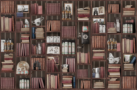 ..wall design for Espresso House in Nirdic countries