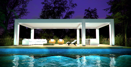 Pool House Rendering