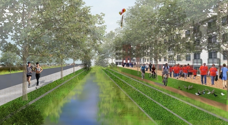 Bikes and Pedestrian Trails in Hutto, Texas 