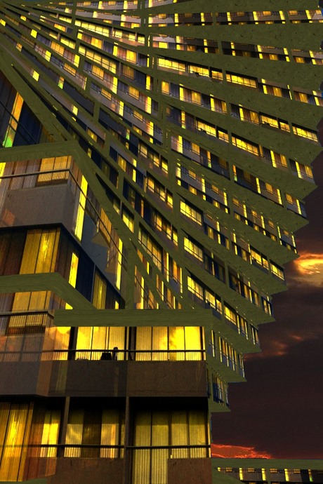 Tower curved model 