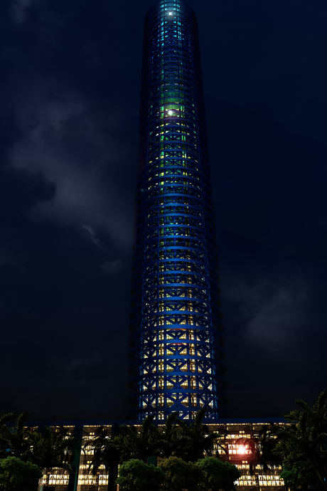 textural tower model 3