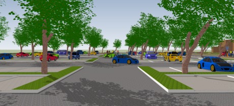 Art & Design campus on Barki road Lahore (parking lot)