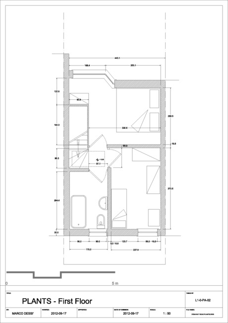 Bavant road II Floor as Built