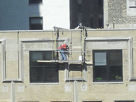 Calling OSHA. Saw this out on a job site yesterday.