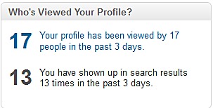wouldn't a *profile views* section be cool?