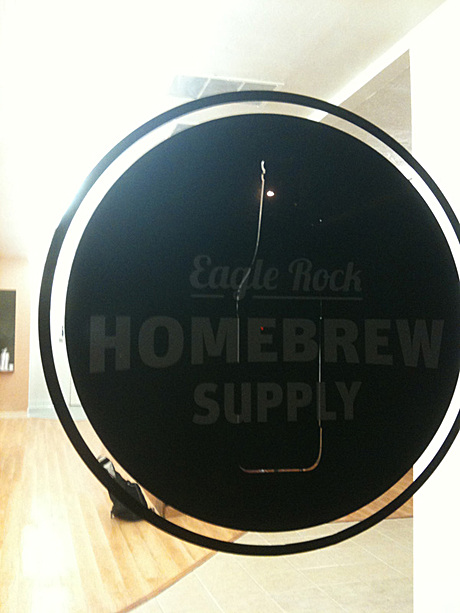 spent last night installing signage