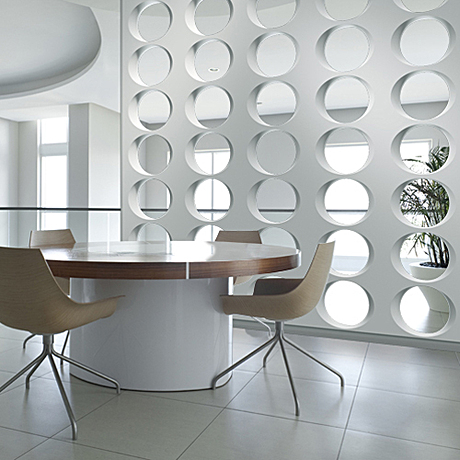 using a new Modular Arts screen wall in Flordia!