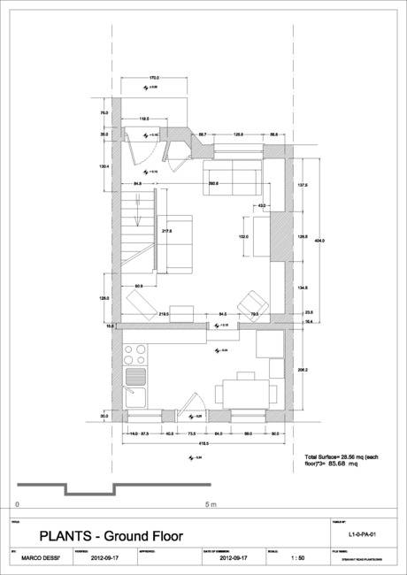 Bavant road I Floor as Built