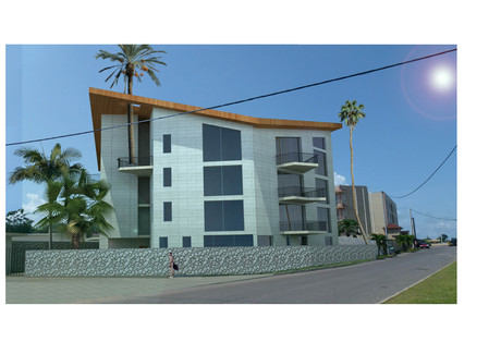 three storeys appartments building study, libreville, la sablière