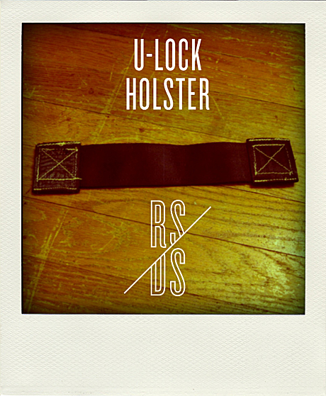 Hand-Crafted U-Lock Holsters for cyclists