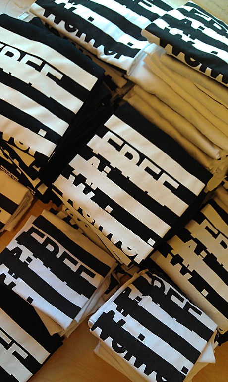 Hooray - the remaining Ai Weiwei t-shirt orders have shipped now! Thank you everyone for your patience. Now go and check your mail.