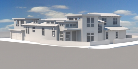 Manhattan Beach Residence | Arch. Modeling Phase