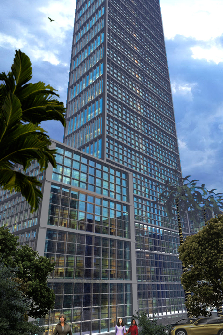 office block building 