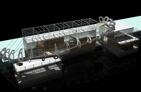 Bassin De La Villette: Rowing Club (See portfolio for Animation!)