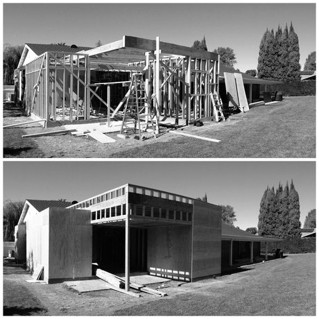 Construction Management for MYD's Villa Park project: contemporary architecture in Orange County