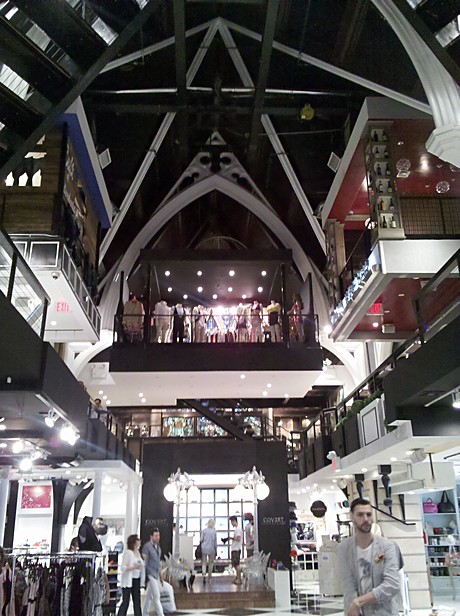 visiting Limelight Marketplace for the first time...church turned night club turned boutique festival!