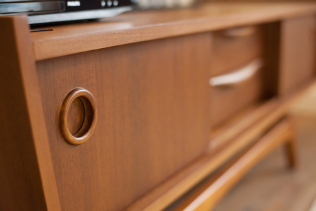 Details of wood furniture