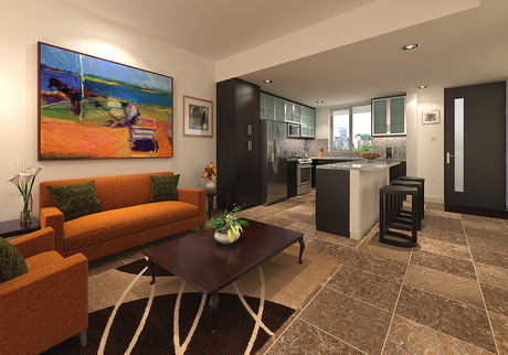North Hollywood Apartment Building Interior